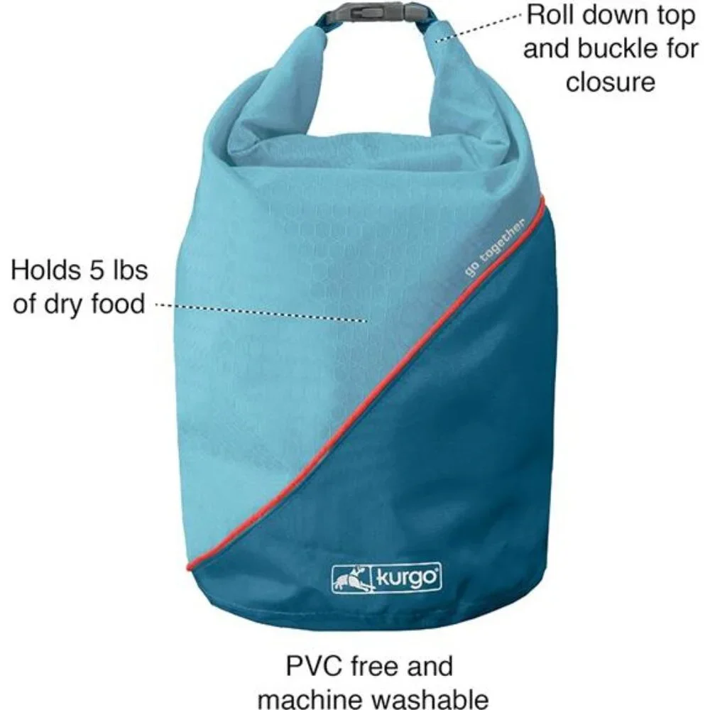 Dog Food Travel Bag | Pet Food Travel Storage Container | Dog Travel Accessories
